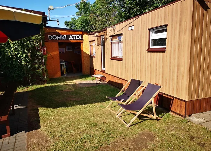 بيت خشبي Baza Turystyczna Atol Władysławowo